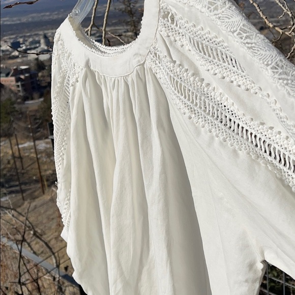 Sundance Tops 0 Cotton Embroidered Top From Sundance Poshmark